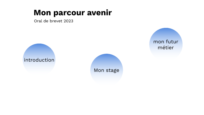 Mon Parcours Avenir By Salomé Martins On Prezi