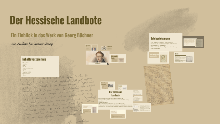 Der Hessische Landbote Zusammenfassung Der Hessische Landbote by Sisilina Du on Prezi