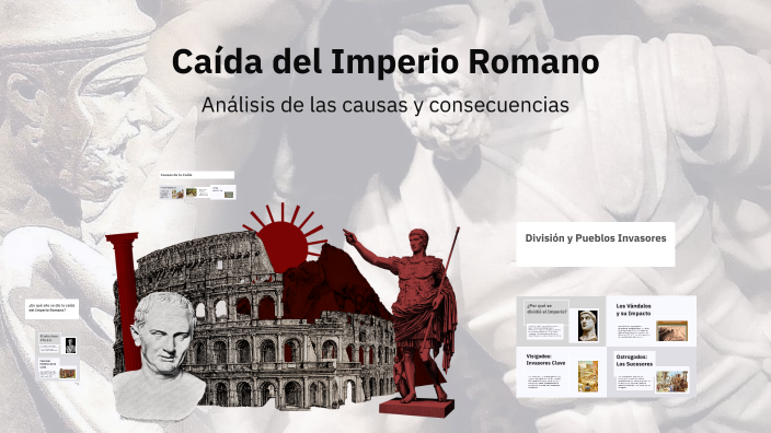Caída del Imperio Romano by MARÍA DE LOURDES RAMIREZ ALEJANDRE on Prezi