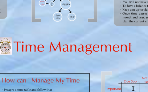Time Management by Arishma Lata on Prezi