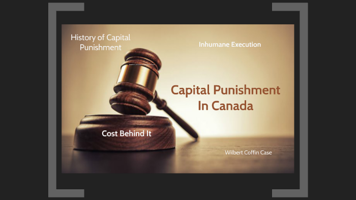 capital punishment in canada research paper