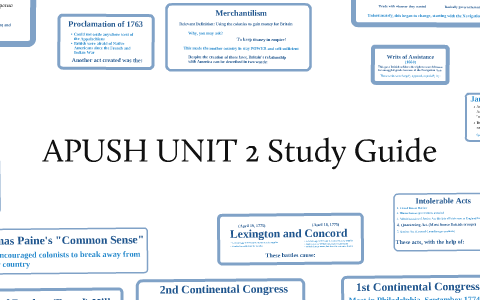 Apush Unit Test 2 Study Guide By L Padios