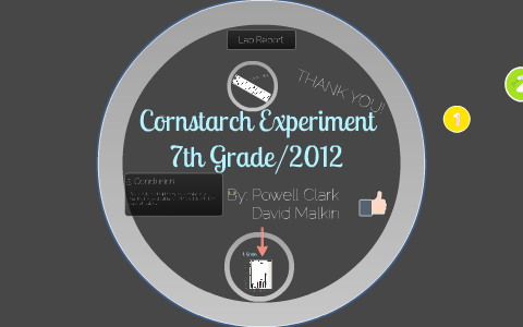 cornstarch experiment recipe