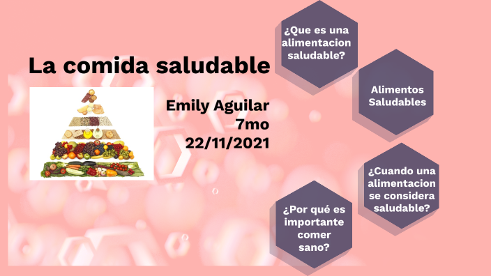 La comida saludable by Rocio Aguilar on Prezi