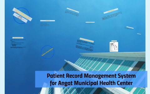 patient record management system thesis philippines