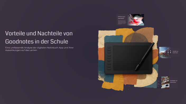 Vorteile und Nachteile von Goodnotes in der Schule by Orkun Demirkol on