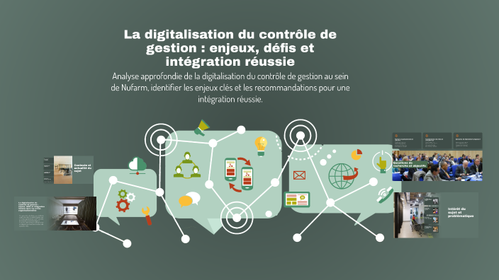 La digitalisation du contrôle de gestion : enjeux, défis et intégration ...