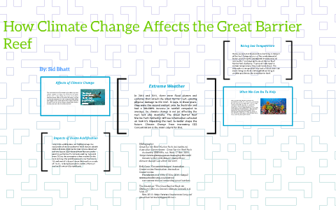 How Climate Change affects the Great Barrier Reef by Sid Bhatt on Prezi