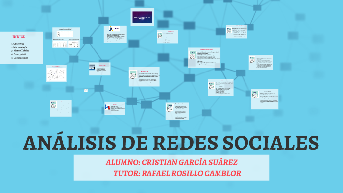 ANÁLISIS DE REDES SOCIALES by Cristian García on Prezi