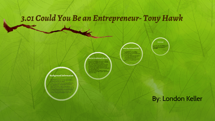 3 01 Could You Be An Entrepreneur Tony Hawk London Jones