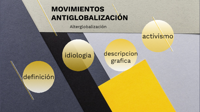 Movimientos Antiglobalización By Anabella Carreras On Prezi