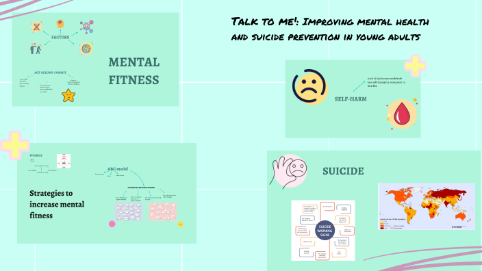 Improving mental health and suicide prevention in young adults by on Prezi