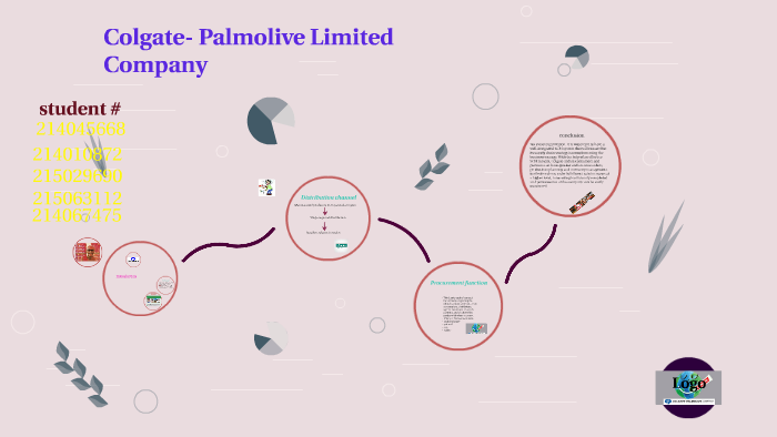 colgate palmolive supply chain