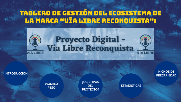 ECOSISTEMA DIGITAL DE VÍA LIBRE RECONQUISTA by GIANLUCA ODASSO on Prezi