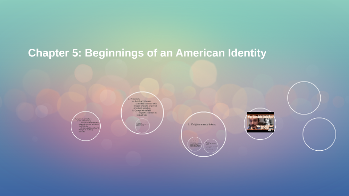 american identity assignment