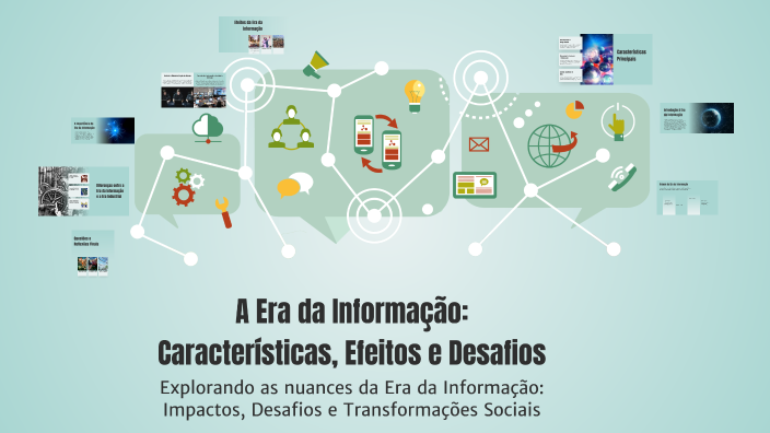 A Era da Informação: Características, Efeitos e Desafios by Luciano ...