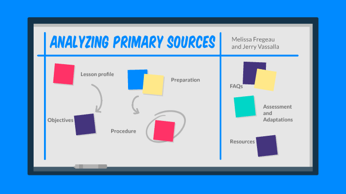 Analyzing Primary Sources by Victor Vassalla on Prezi