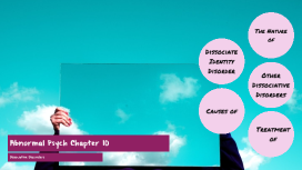 Zoom Abnormal (Burke) Chapter 10 Dissociative 