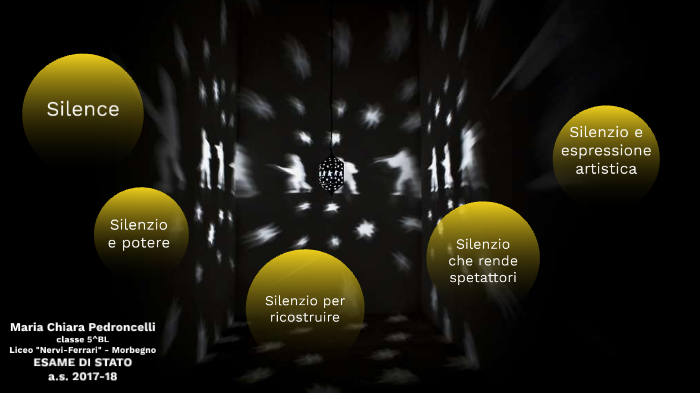 IL SUONO DEL SILENZIO by Maria Chiara Pedroncelli on Prezi