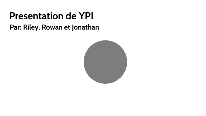 ypi presentation examples