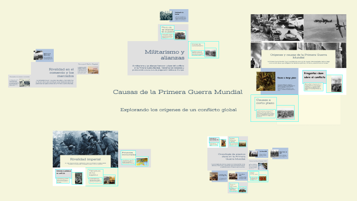 Causas de la Primera Guerra Mundial by Paloma Arechiga on Prezi