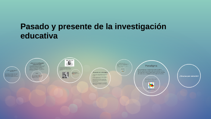 Pasado y presente de la investigación educativa by