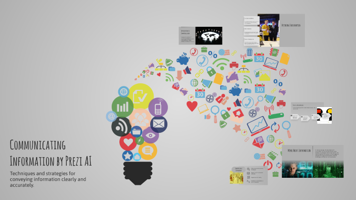 Communicating Information by Prezi AI by Emily Walter on Prezi