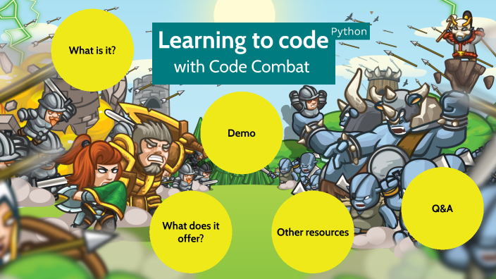 Learning to code Python with Code Combat by Nico Vromans on Prezi