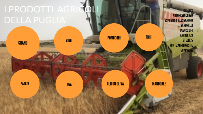 I prodotti agricoli della Puglia by Vincenzo Esposito on Prezi