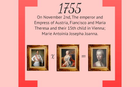 Marie Antoinette Timeline - Have Fun With History