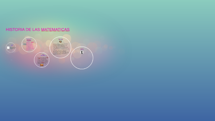 HISTORIA DE LAS MATEMATICAS by Nancy Esther Perez Rodriguez on Prezi