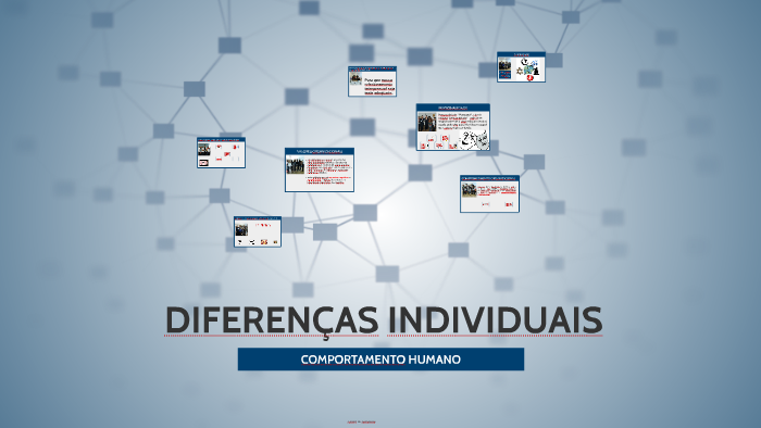 DIFERENÇAS INDIVIDUAIS by ALEXANDRE SILVA on Prezi