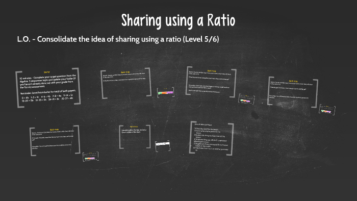 Sharing using a Ratio by Mr Mattock on Prezi
