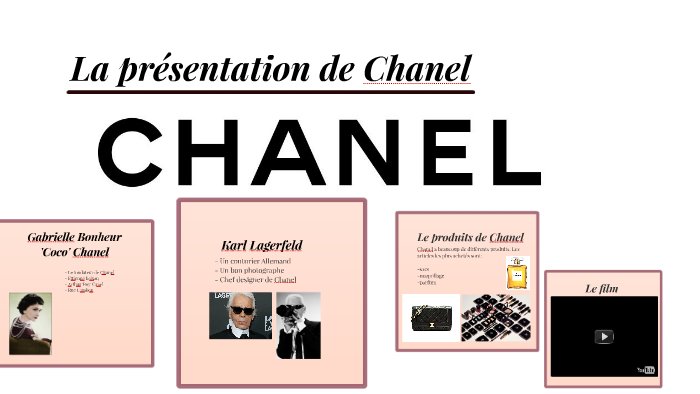 Coco chanel online prezi