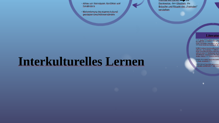 Interkulturelles Lernen By On Prezi