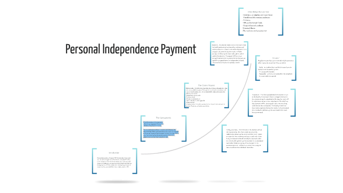 Personal Independence Payment By Student Advisers On Prezi