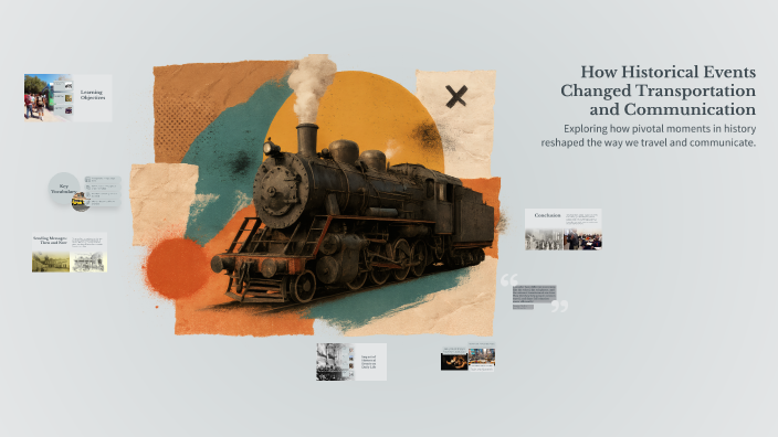 Transportation Current Events How Historical Events Changed Transportation and Communication by ...