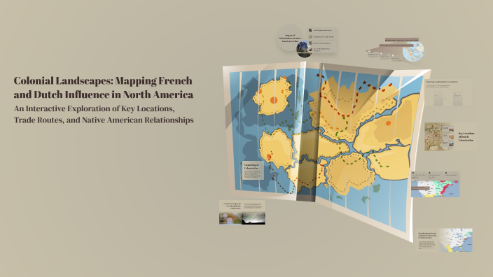 Colonial Landscapes: Mapping French and Dutch Influence in North ...