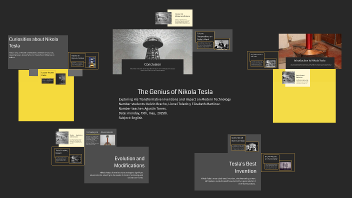 The Genius of Nikola Tesla by Lio Toledo on Prezi