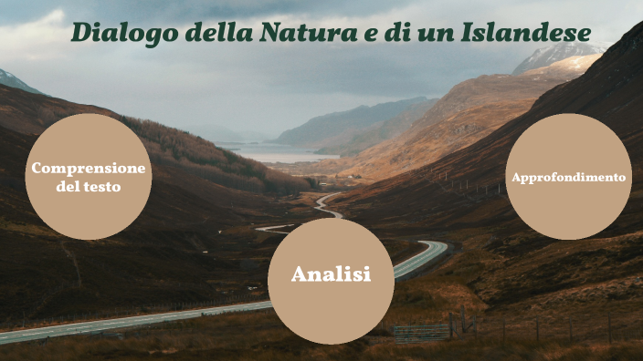 Il Dialogo Della Natura E Di Un Islandese: Riassunto dialogo della natura e di un islandese by miriam costamagna on Prezi
