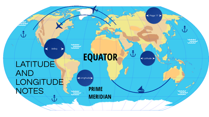 Latitude and Longitude Notes by Madeline Bain on Prezi