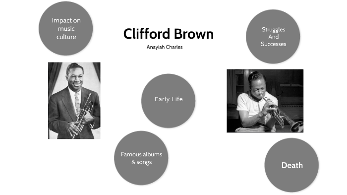 Clifford Brown (1930-1956) Jazz Trumpet Player in 1953' Photo