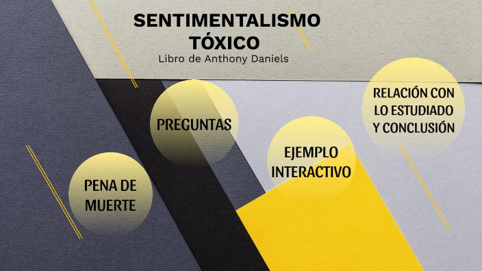 Sentimentalismo toxico y tiranía de la igualdad by peri0110 on Prezi
