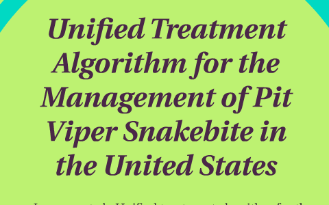 Snake Bite Treatment Algorithm by Katie Bentley on Prezi