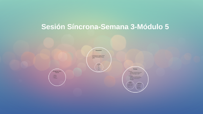 Sesion Sincrona Modulo 17 Semana 1 prezi.com