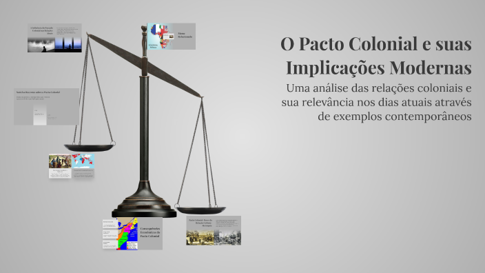 O Pacto Colonial e suas Implicações Modernas by Evelen Resende on Prezi
