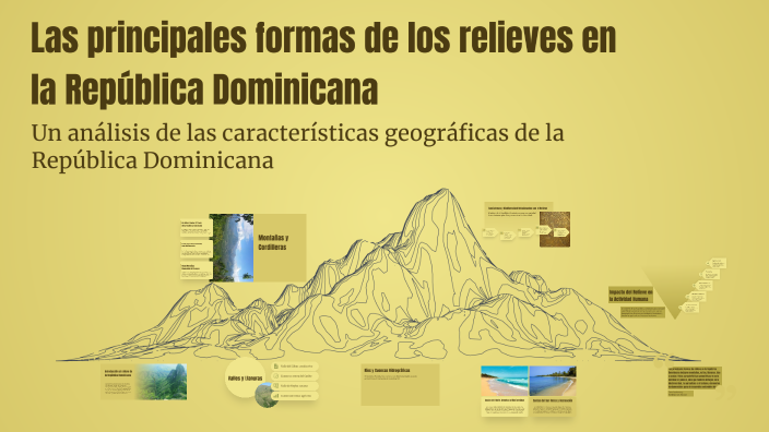 Relieve Rd Las principales formas de los relieves en la República Dominicana by ...