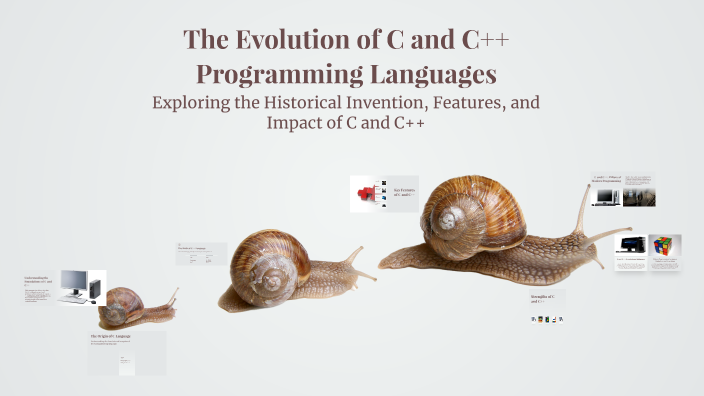 The Evolution of C and C++ Programming Languages by Tahshin Mahmud ...