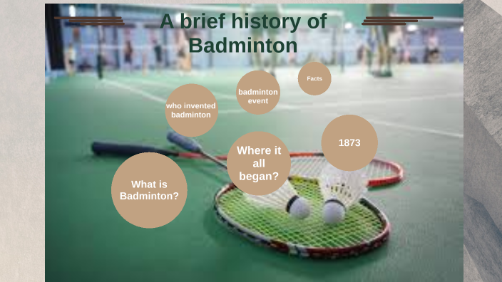 A Brief History Of Badminton By Jenieve Subito On Prezi