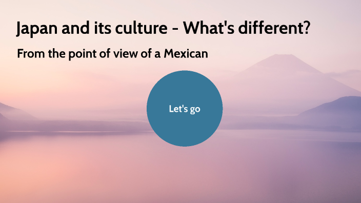 Japan and its culture - What's different? by Manuel Medina on Prezi